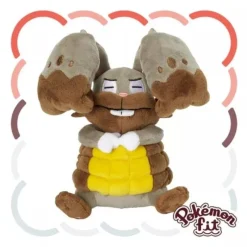 Pokemon Center Original Pokemon Fit Diggersby Plush Doll JAPAN OFFICIAL