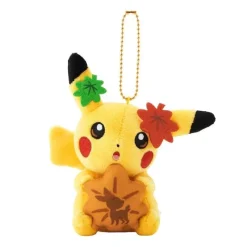Pokemon Center Original Plush Keychain Pikachu Momiji Manjuu Ver. Hiroshima