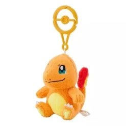 Pokemon Center Original Plush Doll with Carabiner Charmander JAPAN OFFICIAL