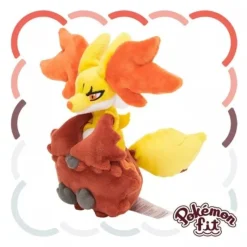 Pokemon Center Original Pokemon Fit Delphox Plush Doll JAPAN OFFICIAL