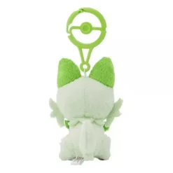 Pokemon Center Plush Toy*Original Plush Doll with Carabiner Sprigatito JAPAN OFFICIAL