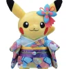 Pokemon Center Original Plush Doll Kaga Kimono Pikachu Center Kanazawa