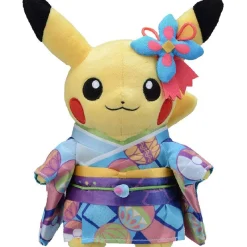 Pokemon Center Original Plush Doll Kaga Kimono Pikachu Center Kanazawa