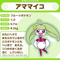 Pokemon Center Original Pokemon Fit 762 Steenee Plush Doll JAPAN OFFICIAL