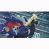 Pokemon Center Pokemon*Original Rubber Playmat Cynthia & Garchomp JAPAN OFFICIAL
