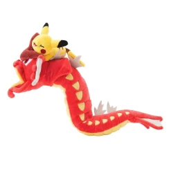 Pokemon Center Plush Toy*Original Red Gyarados And Pikachu Hiroshima R Plush Doll JAPAN