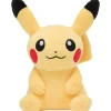 Pokemon Center Plush Toy*Original Sitting Pikachu Plush Doll JAPAN OFFICIAL