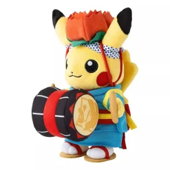 Pokemon Center Original Sansa Dance Pikachu Plush Doll JAPAN OFFICIAL