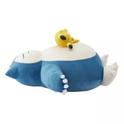 Pokemon Center Original Sleep Motchiri Snorlax & Pikachu Oyasumi Ver. Plush Doll