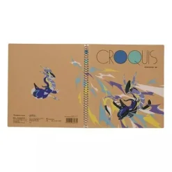 Pokemon Center Pokemon*Original TREASURED WAY HOME Croquis Book Miraidon JAPAN