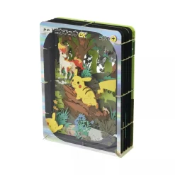 Pokemon Center Original Trading Card Game Pocket Paper Theater Pikachu ex