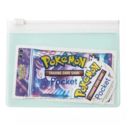 Pokemon Center Original Trading Card Game Pocket Pouches & Stickers Mewtwo JAPAN