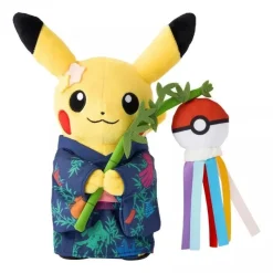 Pokemon Center Original Tanabata Festival Pikachu Plush Doll JAPAN OFFICIAL