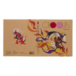 Pokemon Center Original TREASURED WAY HOME Croquis Book Koraidon JAPAN