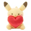 Pokemon Center Original With a Heart Pikachu Plush Doll JAPAN OFFICIAL