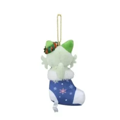 Pokemon Center Pokemon|Plush Toy*Paldea's Christmas Market 2023 Plush Key Chain Sprigatito JAPAN