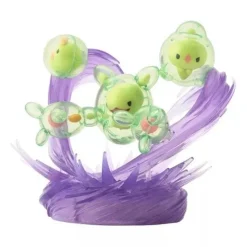 Pokemon Center Pokemon*Psycho Cyber Solosis & Duosion & Reuniclus Light-Up Figure