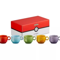 Le Creuset Other Toys & Hobbies*Pokemon Collection Stacking Mug Cup All 5 set JAPAN OFFICIAL
