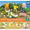 Takara Tomy A.R.T.S Pokemon Fully Filled Mascot 3 Complete set Figure Capsule Toy JAPAN OFFICIAL
