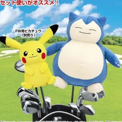 SEGA Plush Toy*Pokemon Golf Driver Head Cover Snorlax 460cc JAPAN OFFICIAL