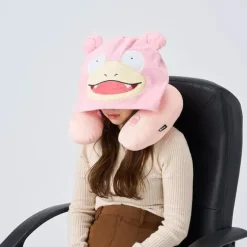 Gowell Pokemon Hooded Neck Pillow Slowpoke JAPAN OFFICIAL