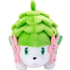 TAKARA TOMY Plush Toy*Pokemon Kimi ni Kimeta Shaymin Land Form Plush Doll JAPAN OFFICIAL