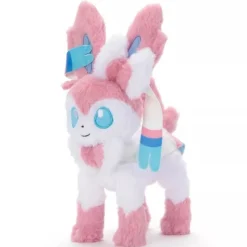 Takara Tomy Arts Pokemon Kuta Kuta Tatta Sylveon S size Plush Doll JAPAN OFFICIAL