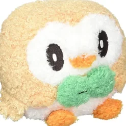Sekiguchi Pokemon Moko Moko Rowlet Plush Doll JAPAN OFFICIAL