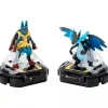 Takara Tomy Pokemon|Figure*Pokemon MonColle Battleze Mega Lucario VS Mega Charizard X Figure JAPAN OFFICIAL