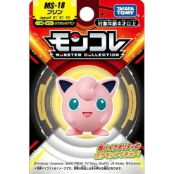 Takara Tomy Pokemon|Figure*Pokemon MonColle Jigglypuff MS-18 Figure JAPAN OFFICIAL