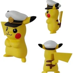 TAKARA TOMY Figure*Pokemon MonColle PokeDel-Z Captain Pikachu JAPAN OFFICIAL