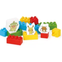 Kawada Pokemon Monpoke Pikachu and Block Play Blocks JAPAN OFFICIAL