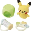 Toyroyal Pokemon MONPOKE Rattle Set Pikachu JAPAN OFFICIAL