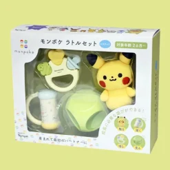 Toyroyal Pokemon MONPOKE Rattle Set Pikachu JAPAN OFFICIAL