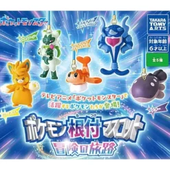 Takara Tomy A.R.T.S Pokemon*Pokemon Netsuke Mascot Adventure Journey Complete Set Capsule Toy JAPAN OFFICIAL