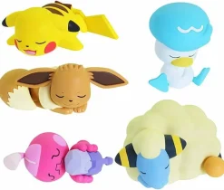 Takara Tomy A.R.T.S Figure*Pokemon Oyasumi Friends Sleep Together Complete Set Figure Capsule Toy JAPAN