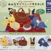 TakaraTomy Arts Pokemon Palm Moment Pokemon Picnic Mascot All 4 Type SET Capsule Toy ZA-755