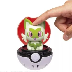 Takara Tomy Pokemon Peekaboo Toy Sprigatito JAPAN OFFICIAL