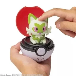 Takara Tomy Pokemon Peekaboo Toy Sprigatito JAPAN OFFICIAL