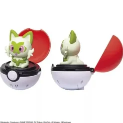 Takara Tomy Pokemon Peekaboo Toy Sprigatito JAPAN OFFICIAL