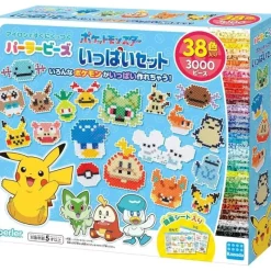 Kawada Pokemon Perler Beads Multi-Set Lots of Pokemon JAPAN OFFICIAL