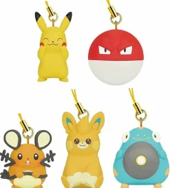 Takara Tomy A.R.T.S Pokemon Petanko Mascot Type Electric 2 Complete Set Figure Capsule Toy JAPAN