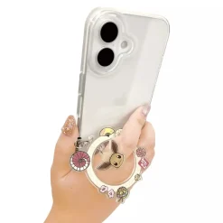 SunCrest Pokemon Phone Ring Strap Holder Eevee JAPAN OFFICIAL