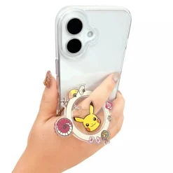 SunCrest Pokemon Phone Ring Strap Holder Pikachu JAPAN OFFICIAL