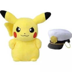 TAKARA TOMY Pokemon*Pokemon Plush Doll Captain Pikachu JAPAN OFFICIAL