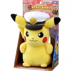 TAKARA TOMY Pokemon*Pokemon Plush Doll Captain Pikachu JAPAN OFFICIAL