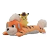 Pokemon Center Pokemon*Pokemon Plush Pen Case Detective Pikachu Returns Growlithe JAPAN OFFICIAL