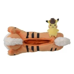 Pokemon Center Pokemon*Pokemon Plush Pen Case Detective Pikachu Returns Growlithe JAPAN OFFICIAL
