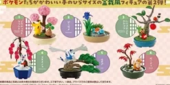 Re-Ment Figure|Pokemon*Pokemon Pocket BONSAI 2 Small 4 Seasons Story 6Pack SET BOX Figure JAPAN ZA-311