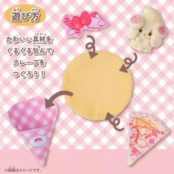 Takara Tomy Pokemon Pokepeace KuruKuru Crepe Alcremie Plush Doll JAPAN OFFICIAL